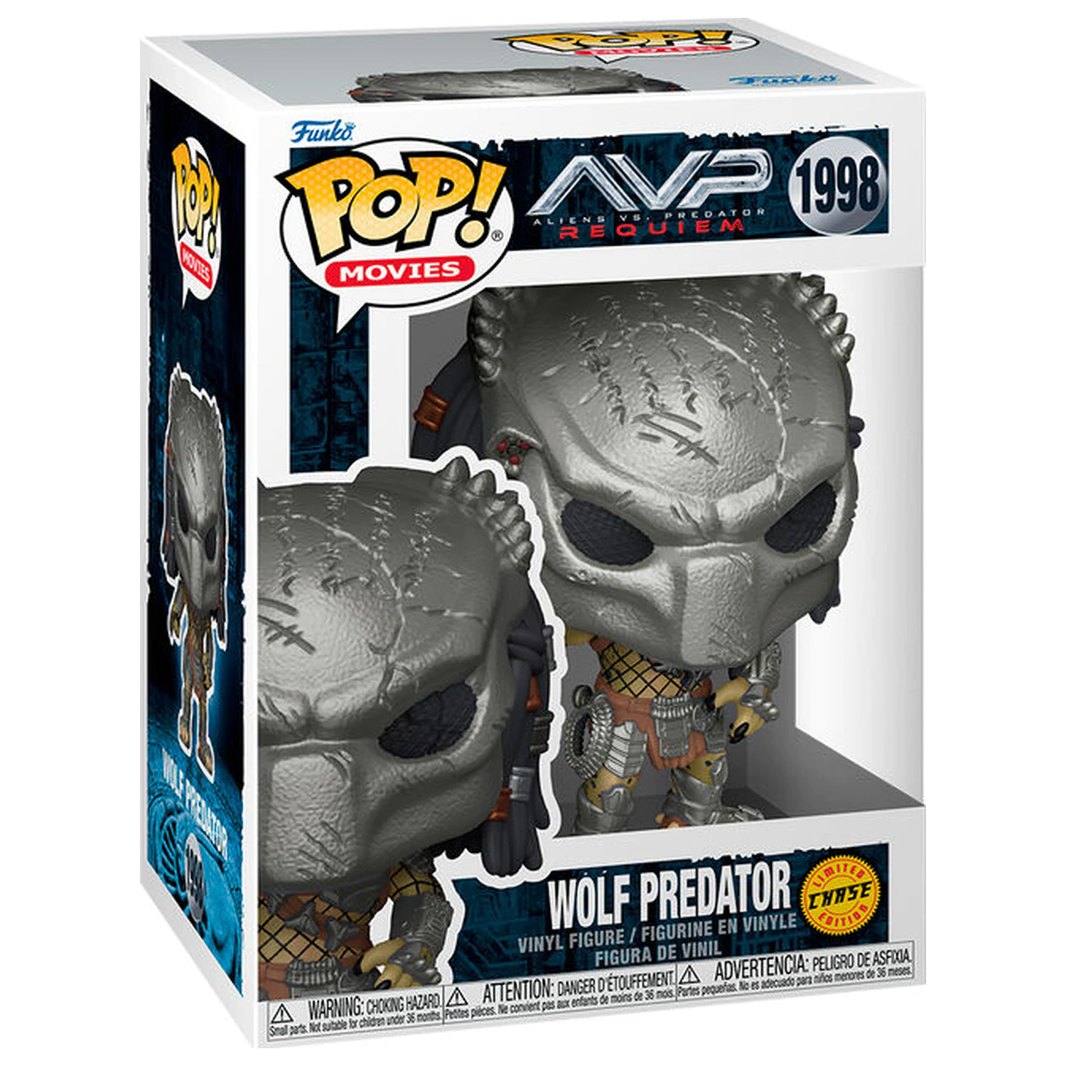 Funko POP figúrka Alien vs Predator Requiem Wolf Predator Chase produktová fotografia