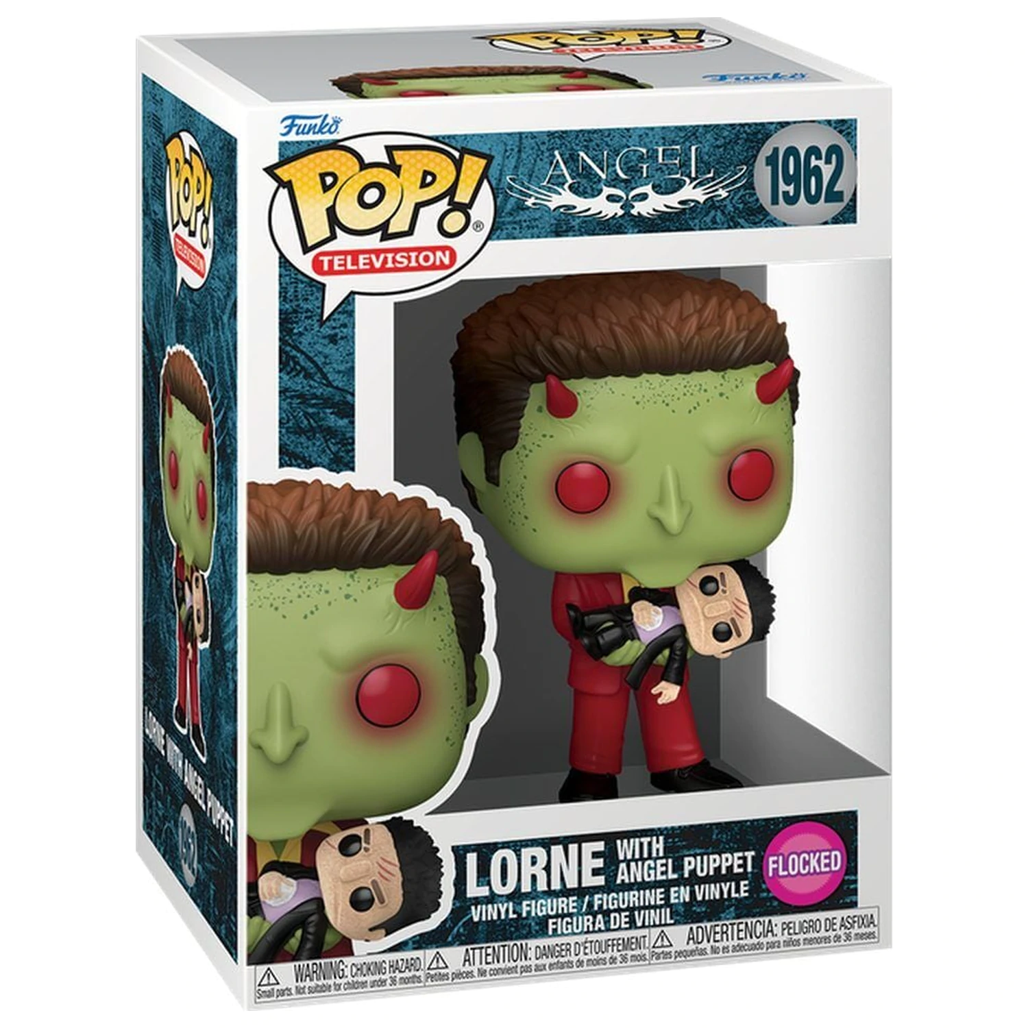 Funko POP figúrka Angel Lorne with Angel Puppet produktová fotografia