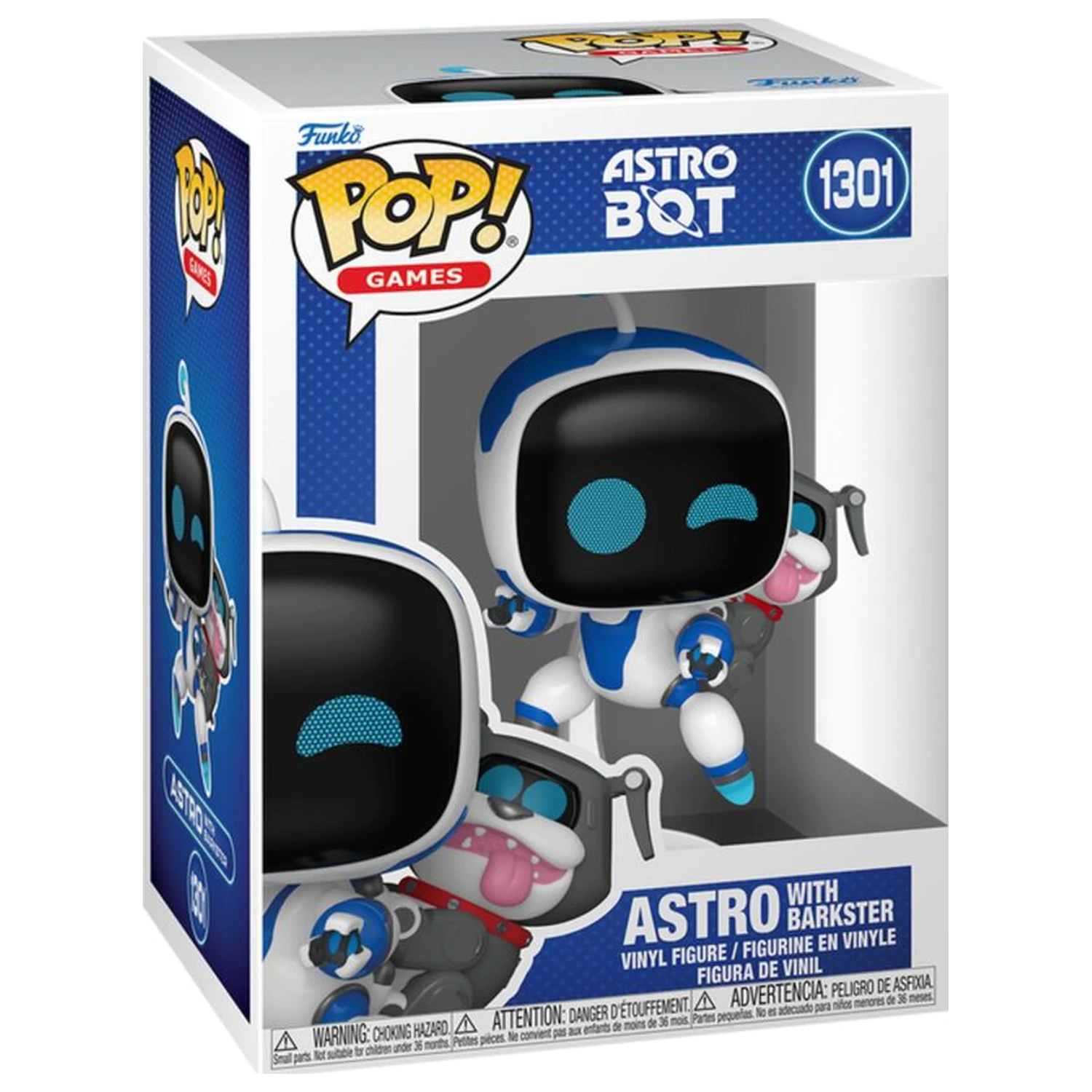 Funko POP figúrka Astro Bot Astro s Barkster produktová fotografia