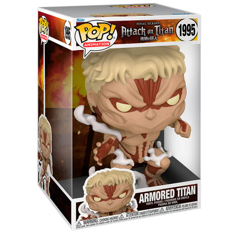 Funko POP figúrka Attack on Titan Armored Titan 25 cm produktová fotografia
