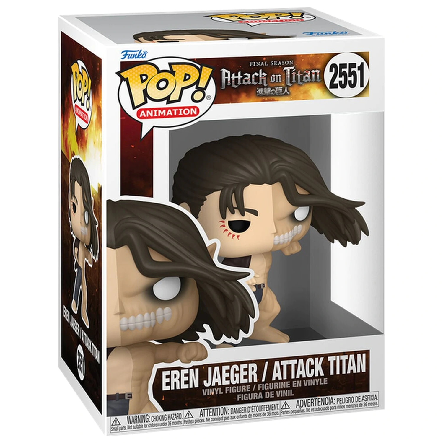 Funko POP figúrka Attack on Titan Eren Jaeger / Attack Titan produktová fotografia