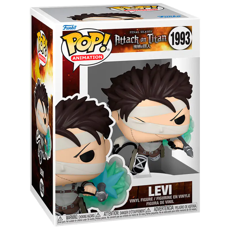 Funko POP figúrka Attack on Titan Levi produktová fotografia