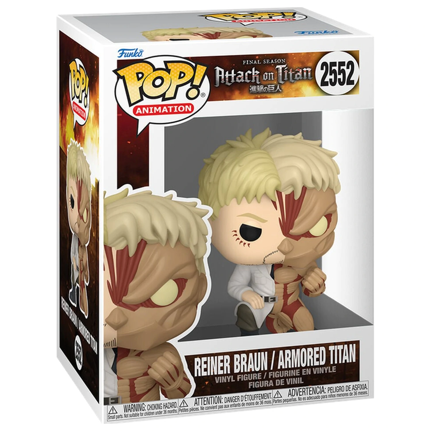 Funko POP figúrka Attack on Titan Reiner Braun / Armored Titan produktová fotografia