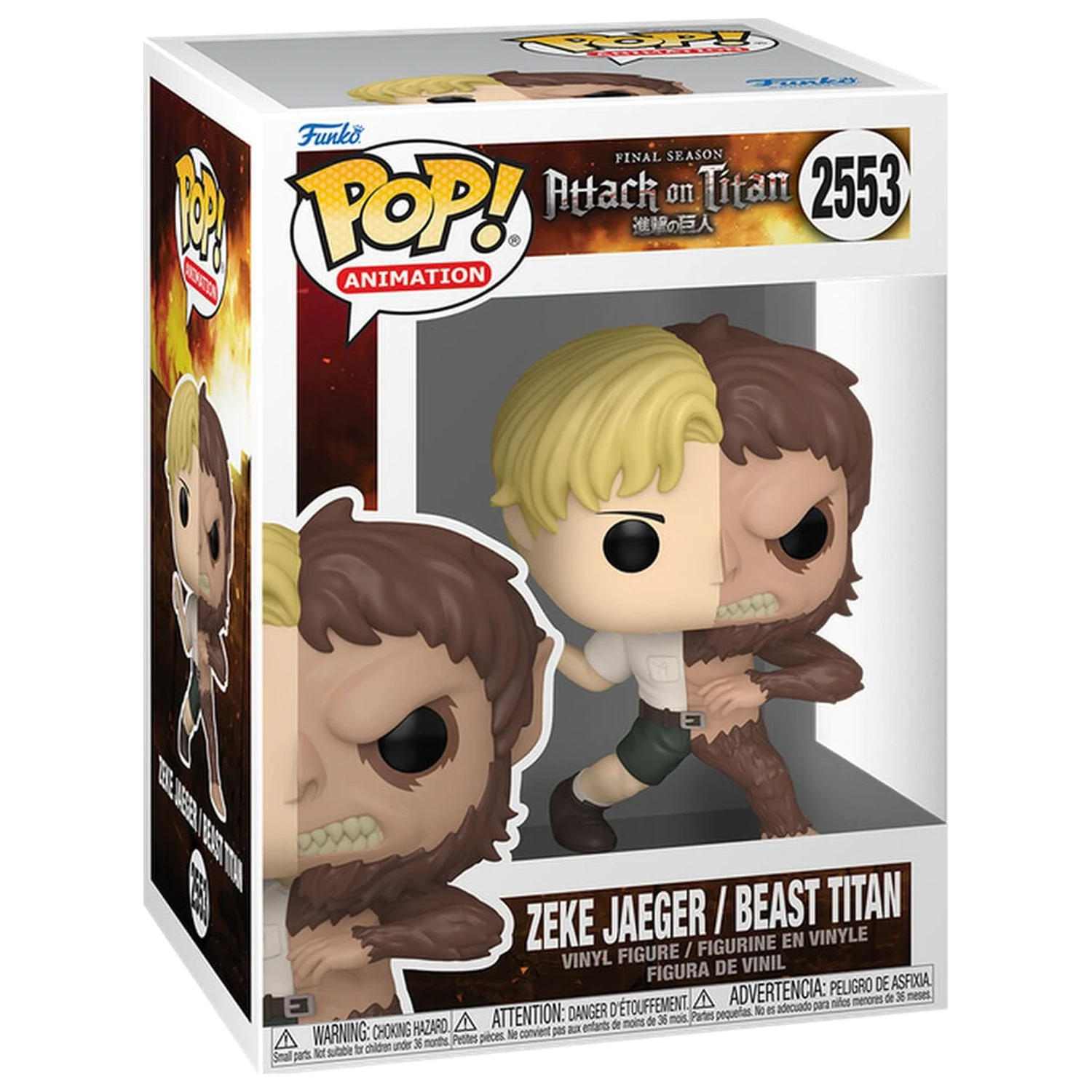 Funko POP figúrka Attack on Titan Zeke Jaeger / Beast Titan produktová fotografia
