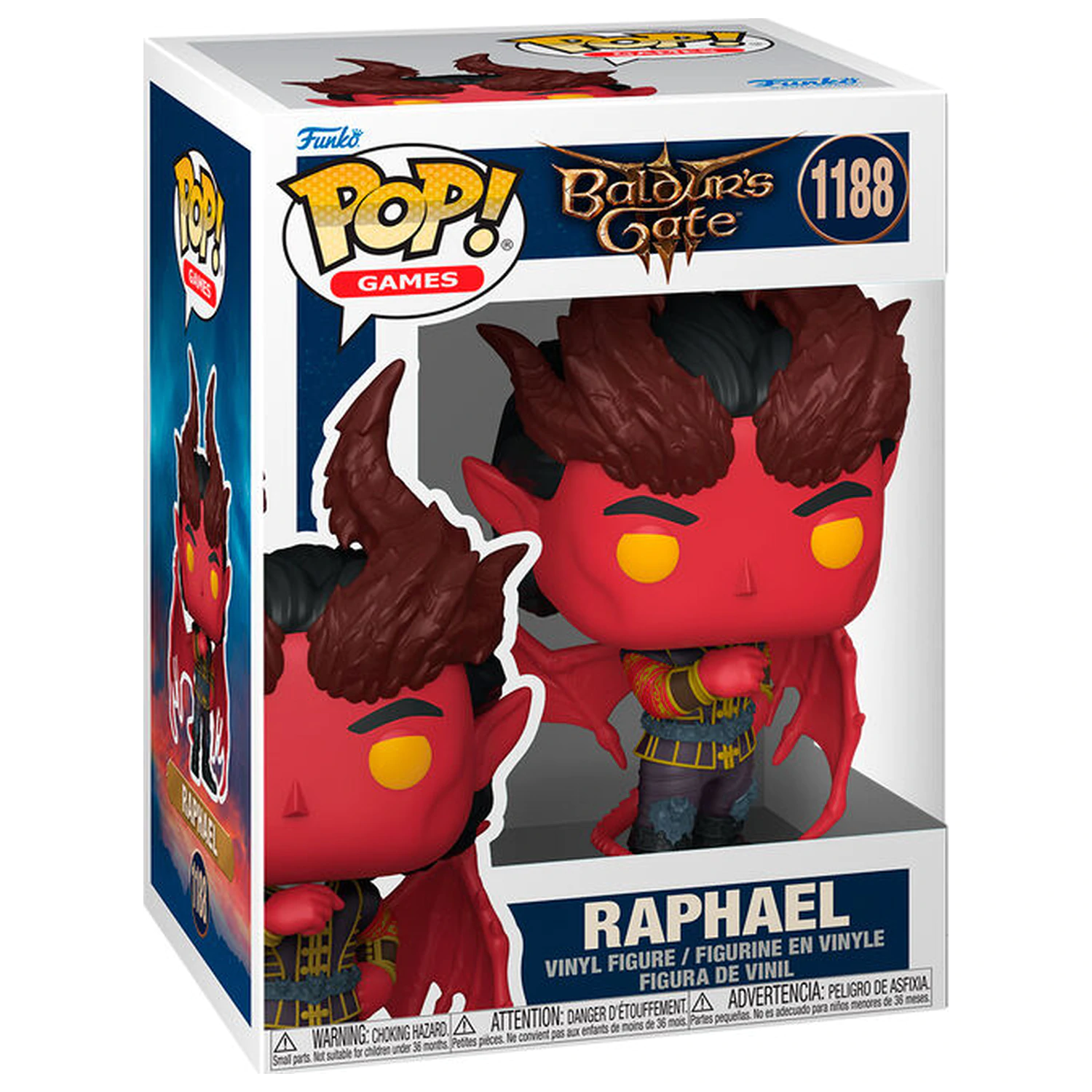Funko POP figúrka Baldur's Gate 3 Raphael Cambion Devil produktová fotografia