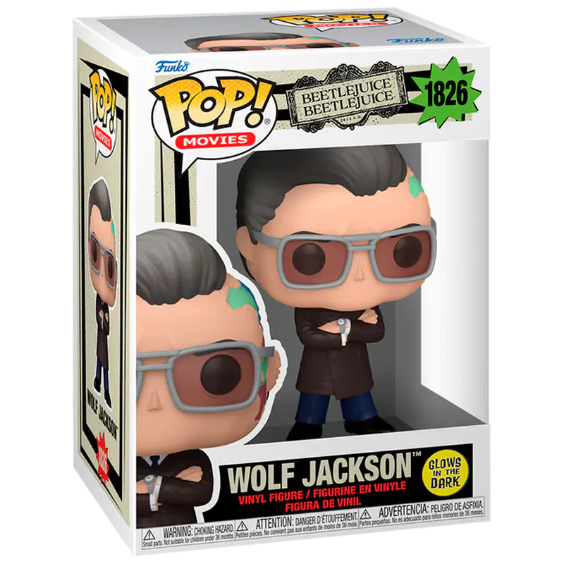 Funko POP figúrka Beetlejuice Wolf Jackson (GITD) produktová fotografia