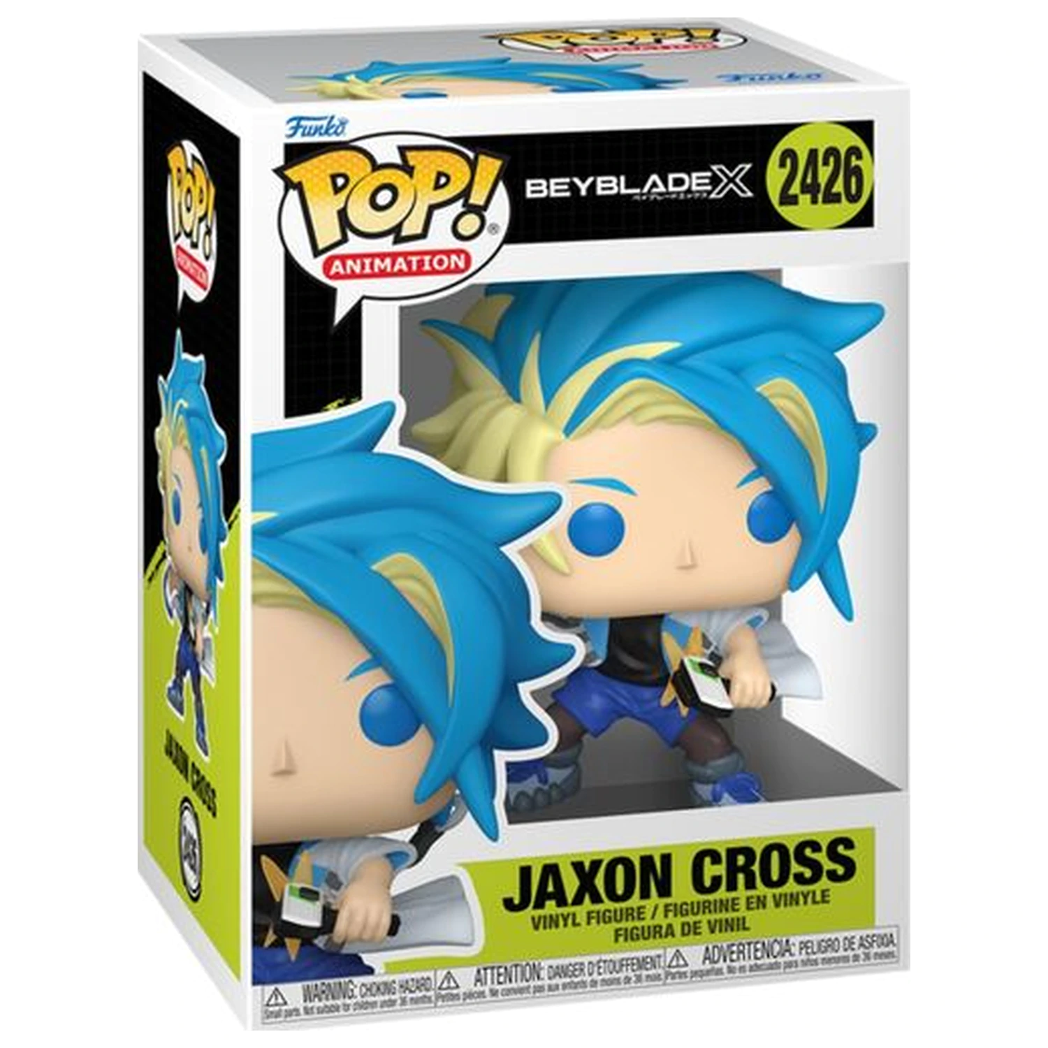 Funko POP figúrka Beyblade X Jaxon Cross produktová fotografia