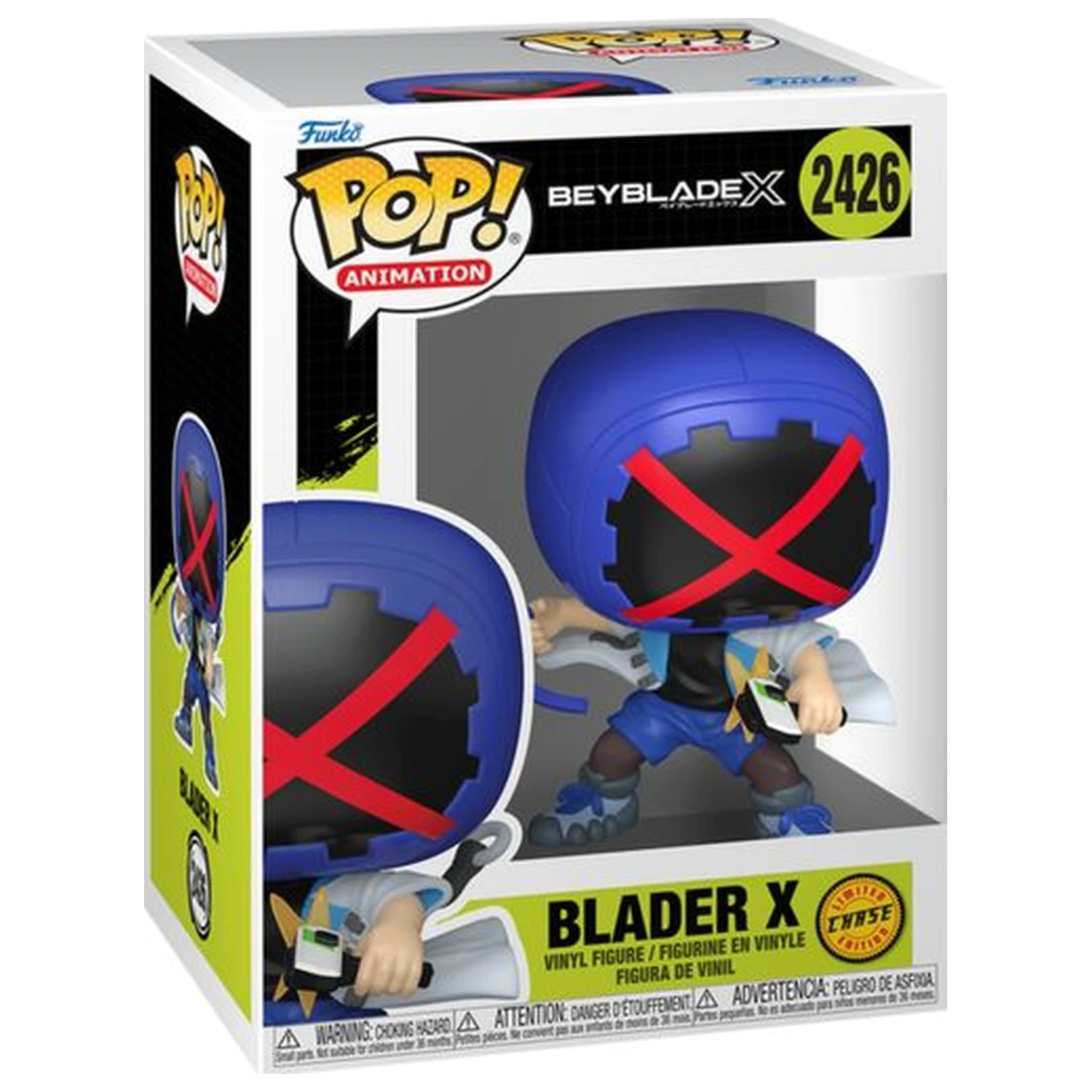 Funko POP figúrka Beyblade X Jaxon Cross X Blader X Chase produktová fotografia