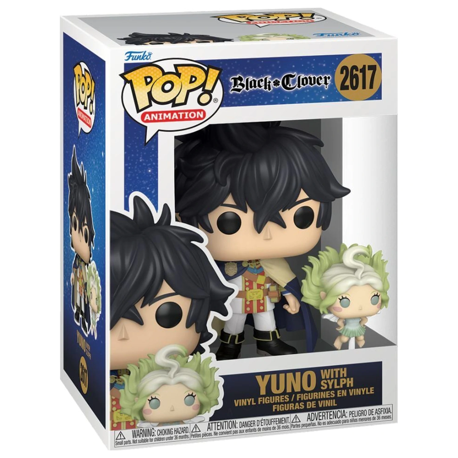Funko POP figúrka Black Clover Yuno with Slyph produktová fotografia