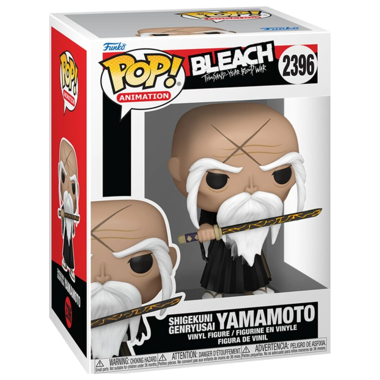 Funko POP figúrka Bleach Thousand-Year Blood War Yamamoto produktová fotografia