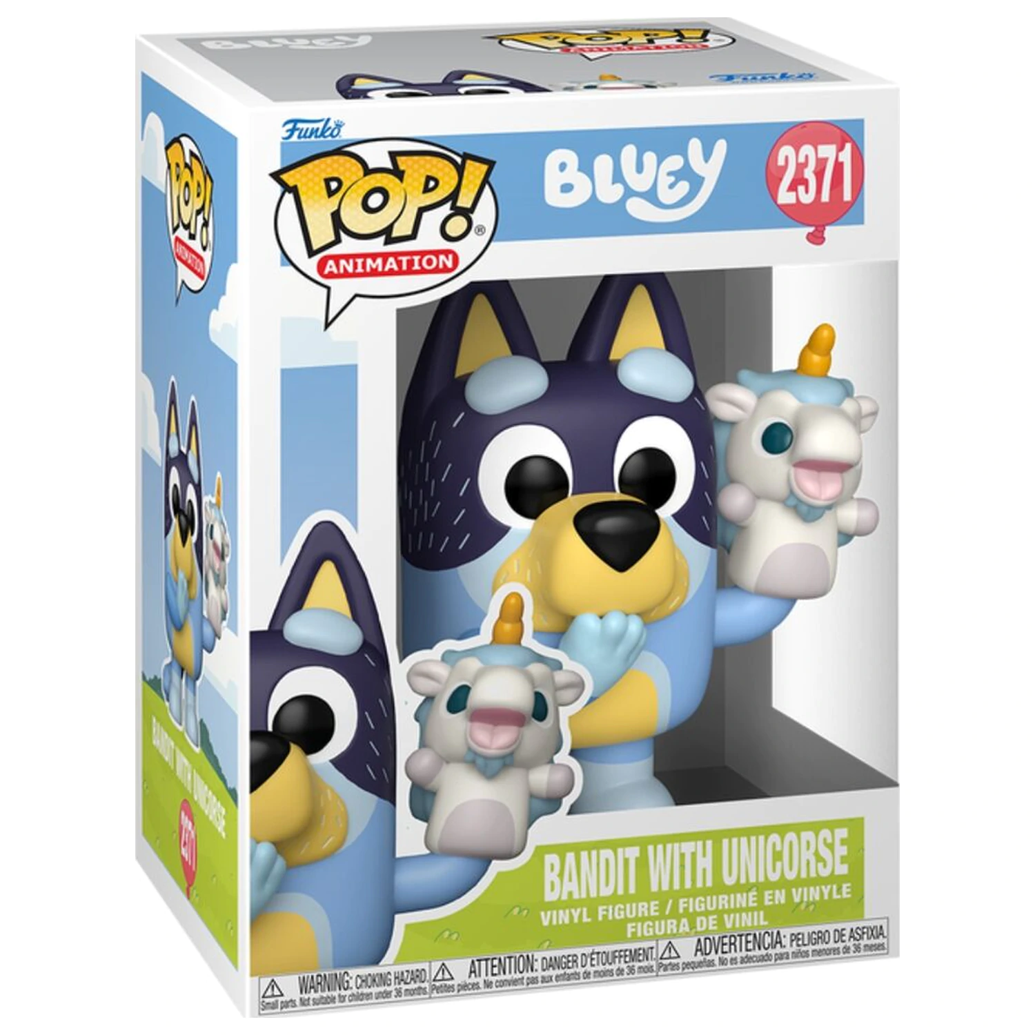 Funko POP figúrka Bluey Bandit with Unicourse produktová fotografia