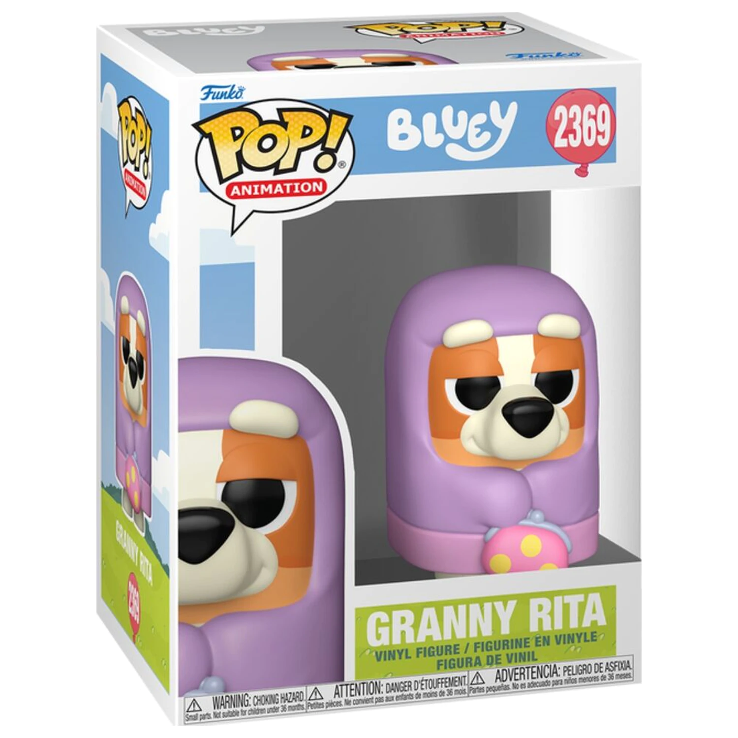 Funko POP figúrka Bluey Bingo Rita produktová fotografia