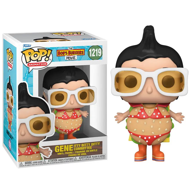 The Bob's Burgers Movie POP! Pride vinylová figúrka Gene Itty Bitty Ditty Committee 9 cm termékfotó