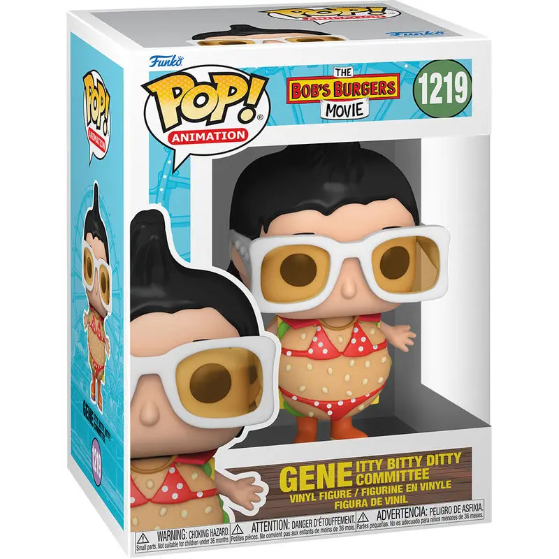 The Bob's Burgers Movie POP! Pride vinylová figúrka Gene Itty Bitty Ditty Committee 9 cm termékfotó