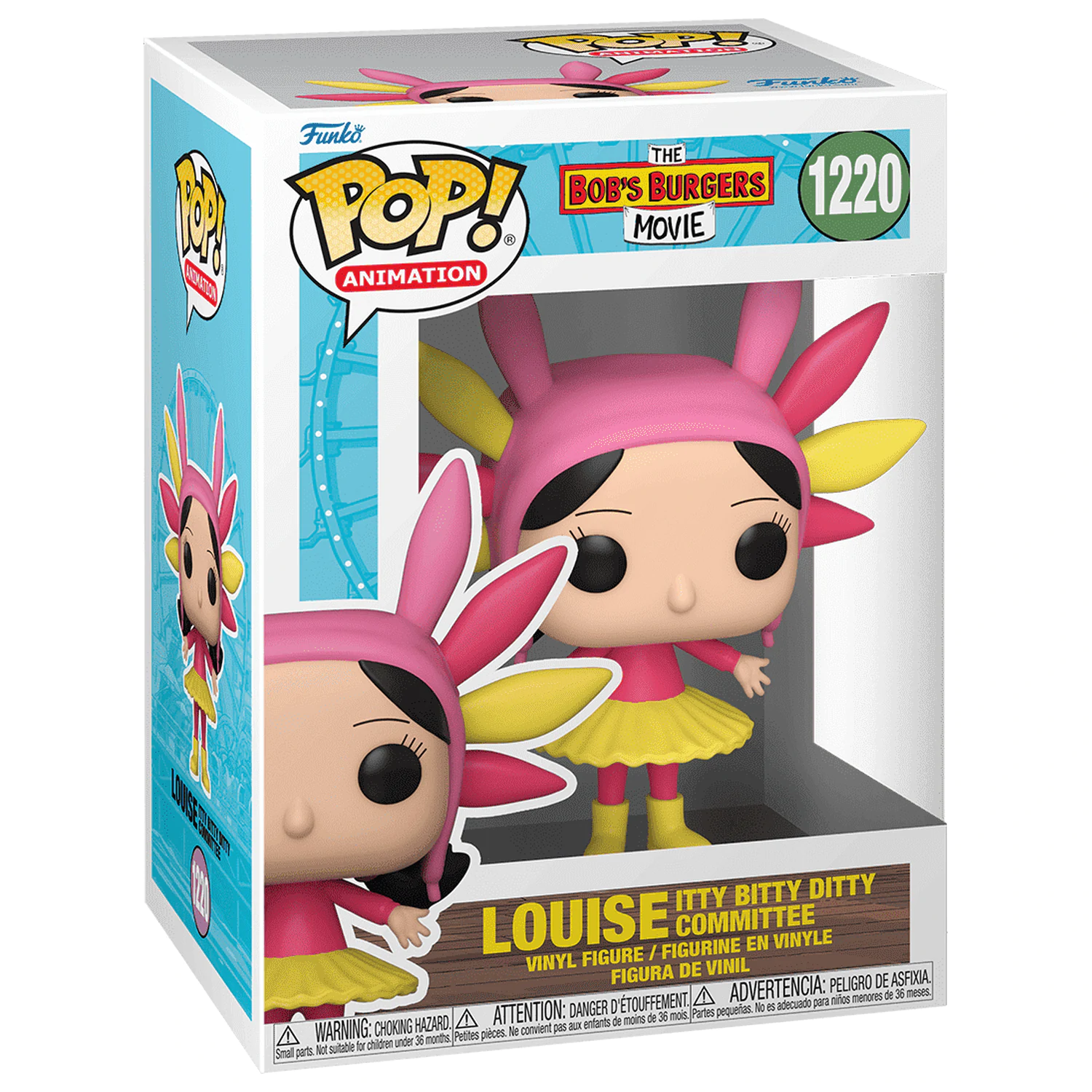 The Bob's Burgers Movie POP! Pride vinylová figúrka Louise Itty Bitty Ditty Committee 9 cm produktová fotografia