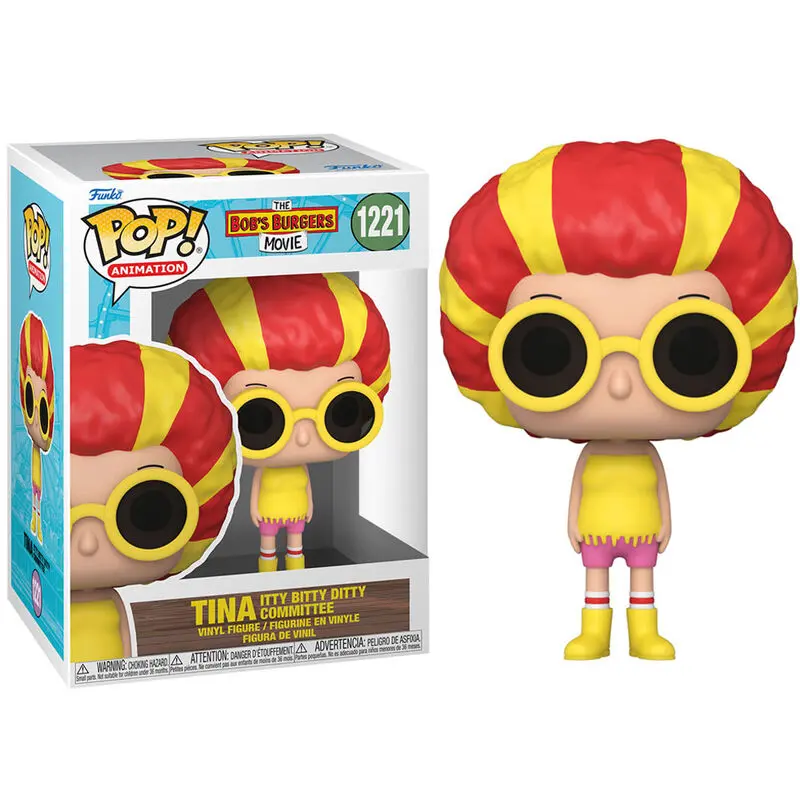 The Bob's Burgers Movie POP! Pride vinylová figúrka Tina Itty Bitty Ditty Committee 9 cm produktová fotografia