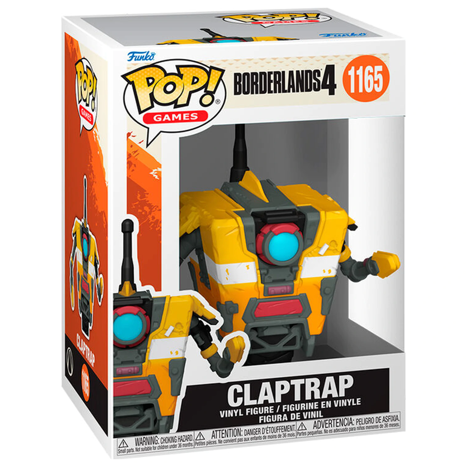 Funko POP figúrka Borderlands 4 Claptrap produktová fotografia