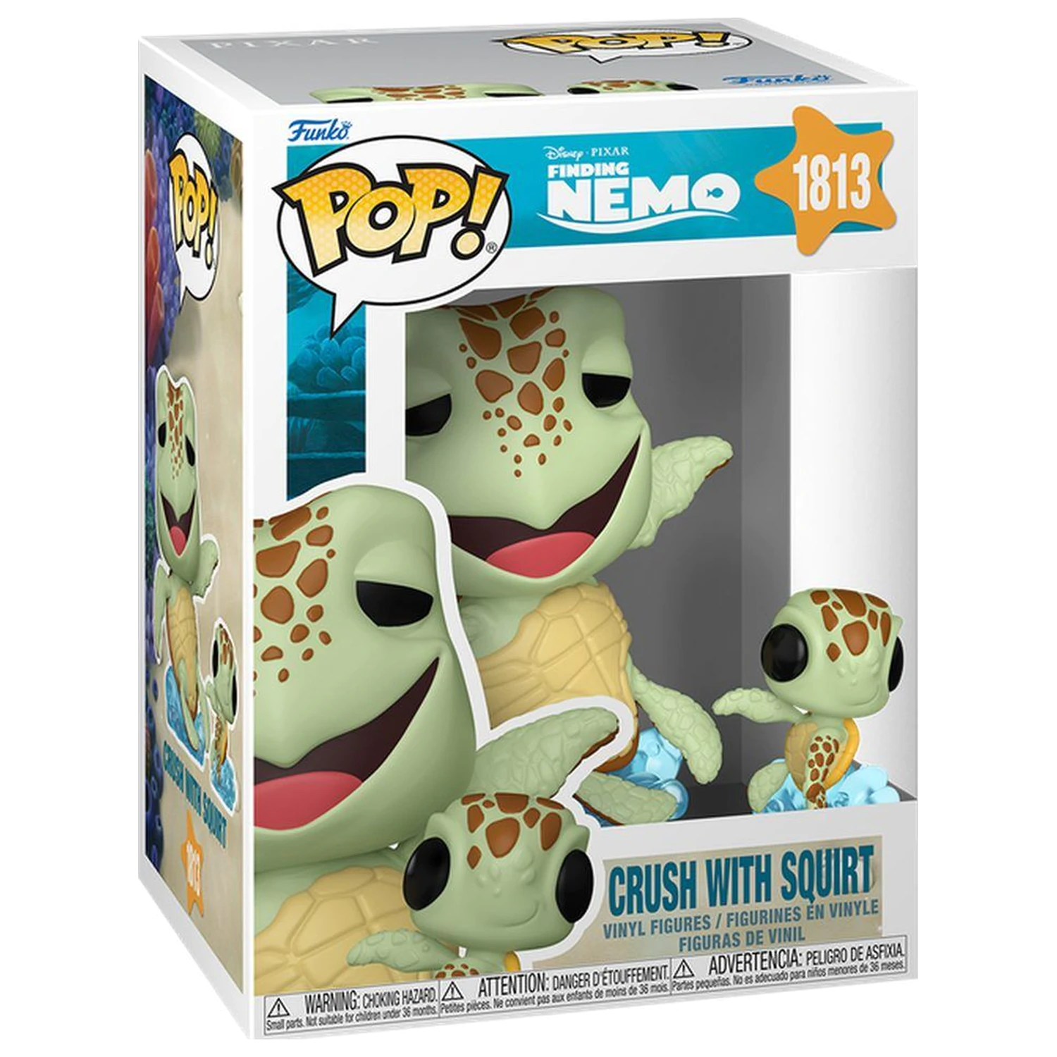 Funko POP figúrka a Buddy Disney Pixar Hľadá sa Nemo Crush s Squirt produktová fotografia