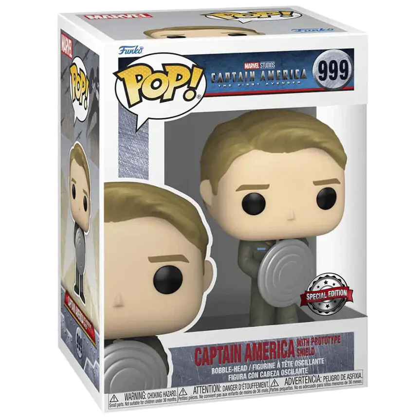 POP figúrka Marvel Captain America - Captain America exkluzívne termékfotó