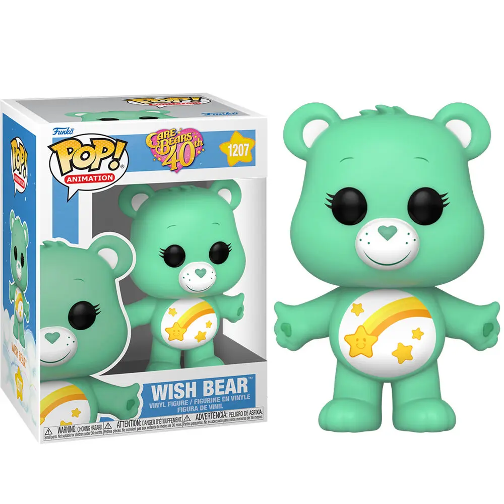 POP figúrka Care Bears 40. évforduló Wish Bear termékfotó