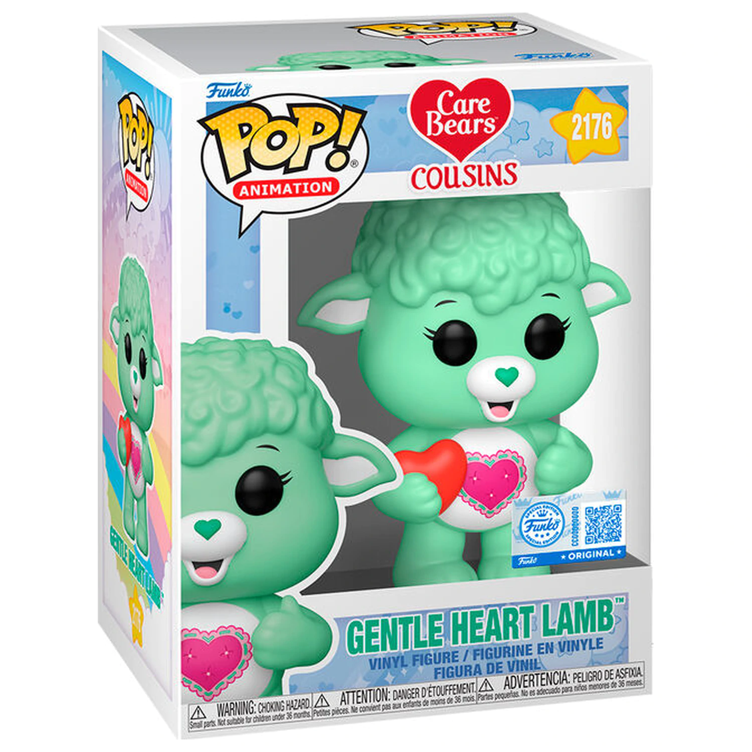 Funko POP figúrka Care Bears Gentle Heart Lamb Exclusive produktová fotografia