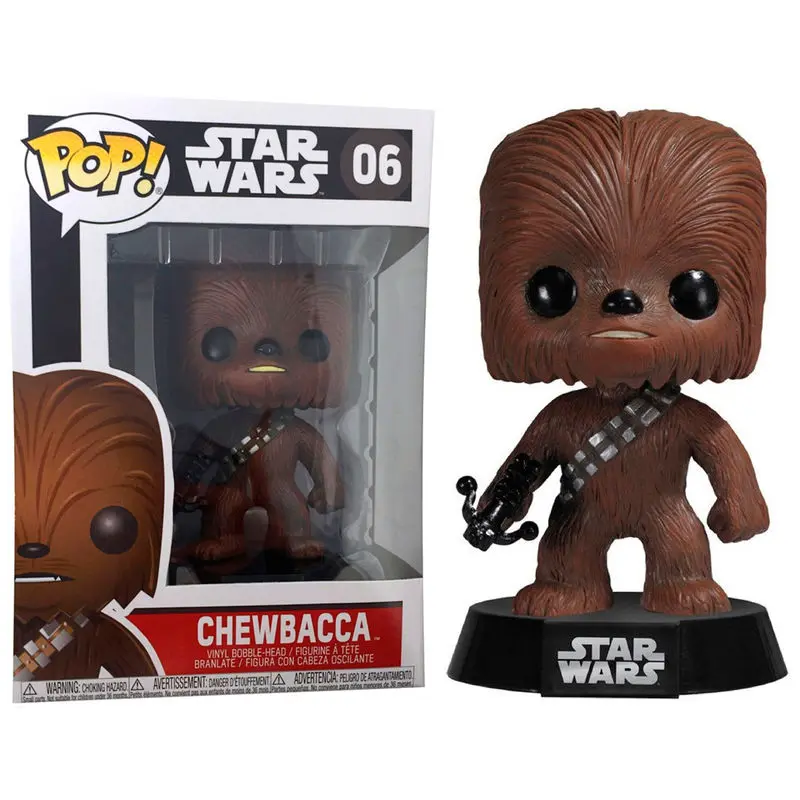Star Wars POP! Vinyl figúrka s trasúcou sa hlavou Chewbacca 10 cm produktová fotografia