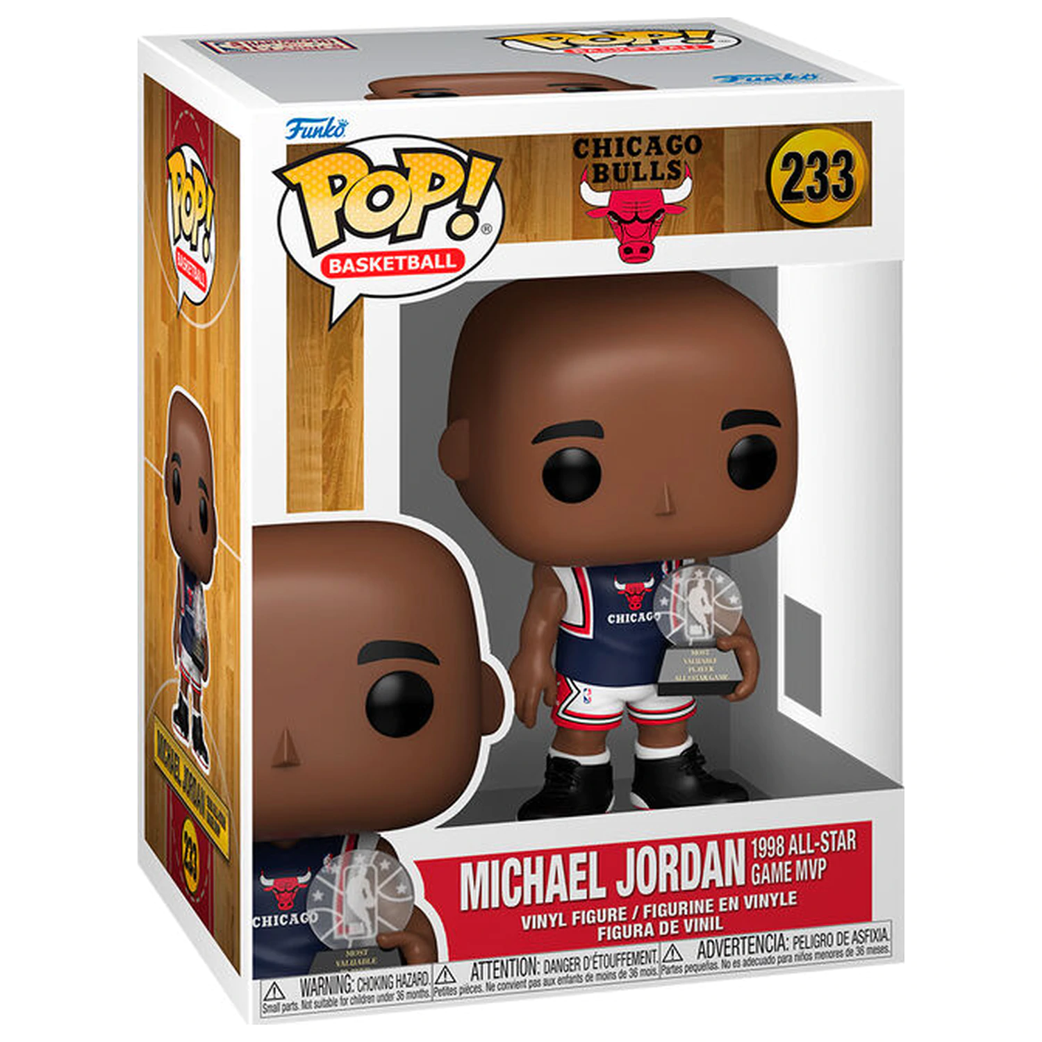 Funko POP figúrka Chicago Bulls Michael Jordan 1998 All-Star Game MVP produktová fotografia