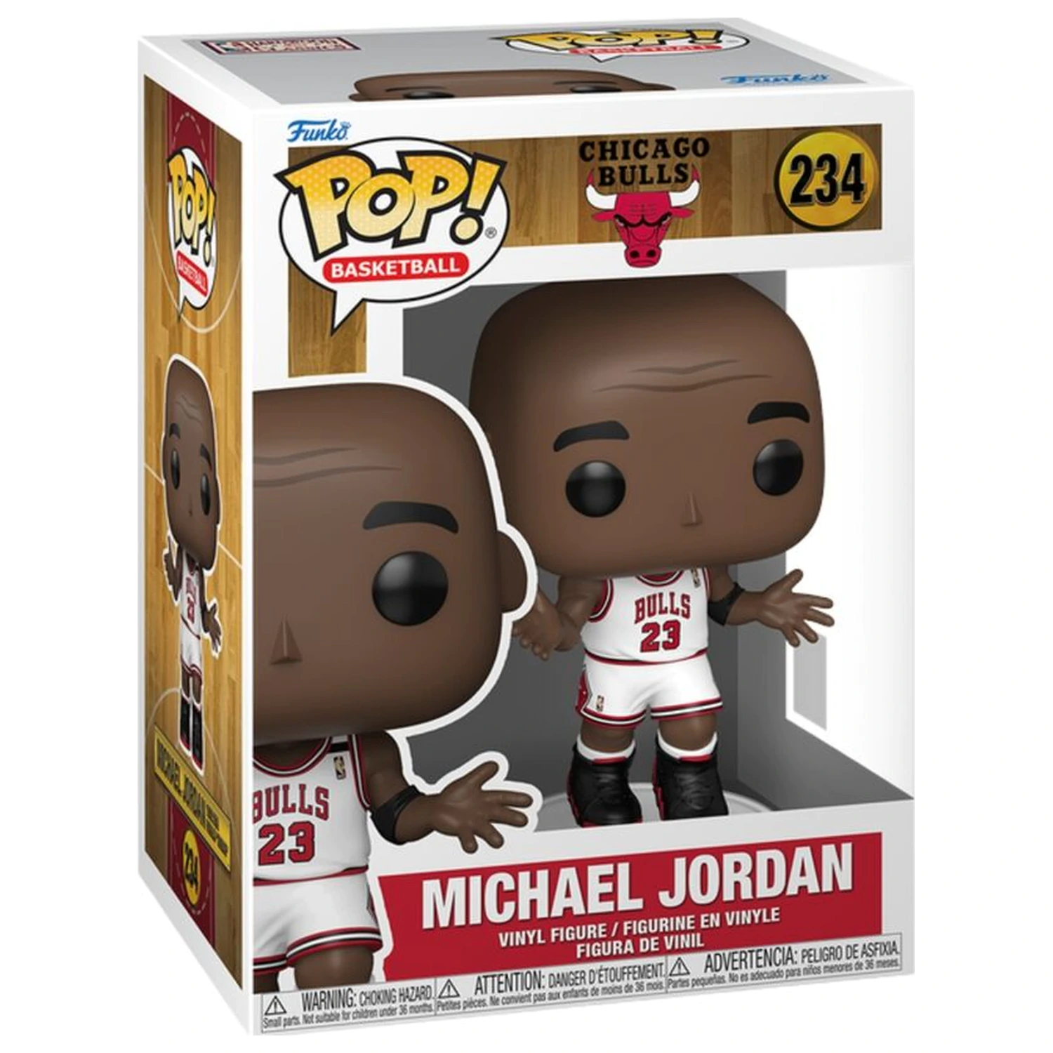 Funko POP figúrka Chicago Bulls Michael Jordan Shrug produktová fotografia