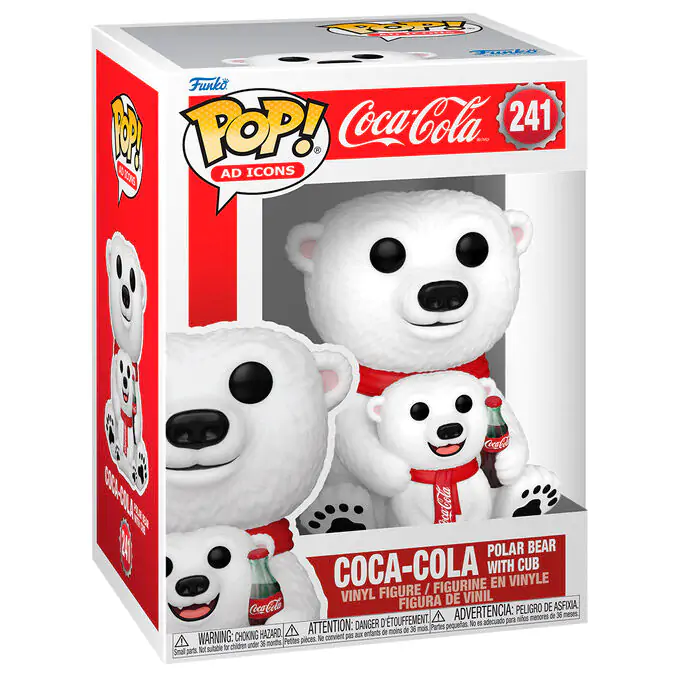 Funko POP figúrka Coca Cola jeľoší medveď a mláďom, 10 cm termékfotó