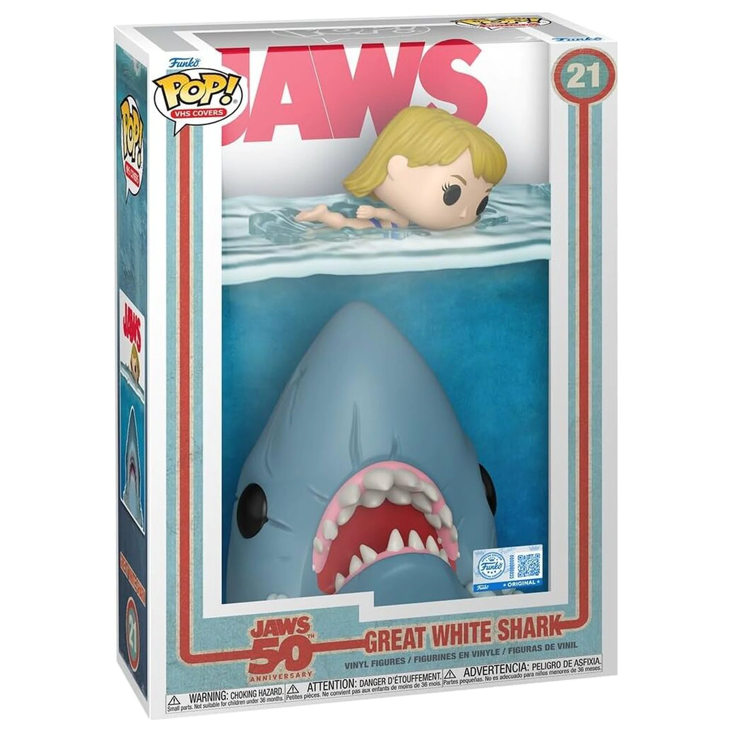 Funko POP figúrka Comic Cover Jaws Great White Shark Exclusive produktová fotografia