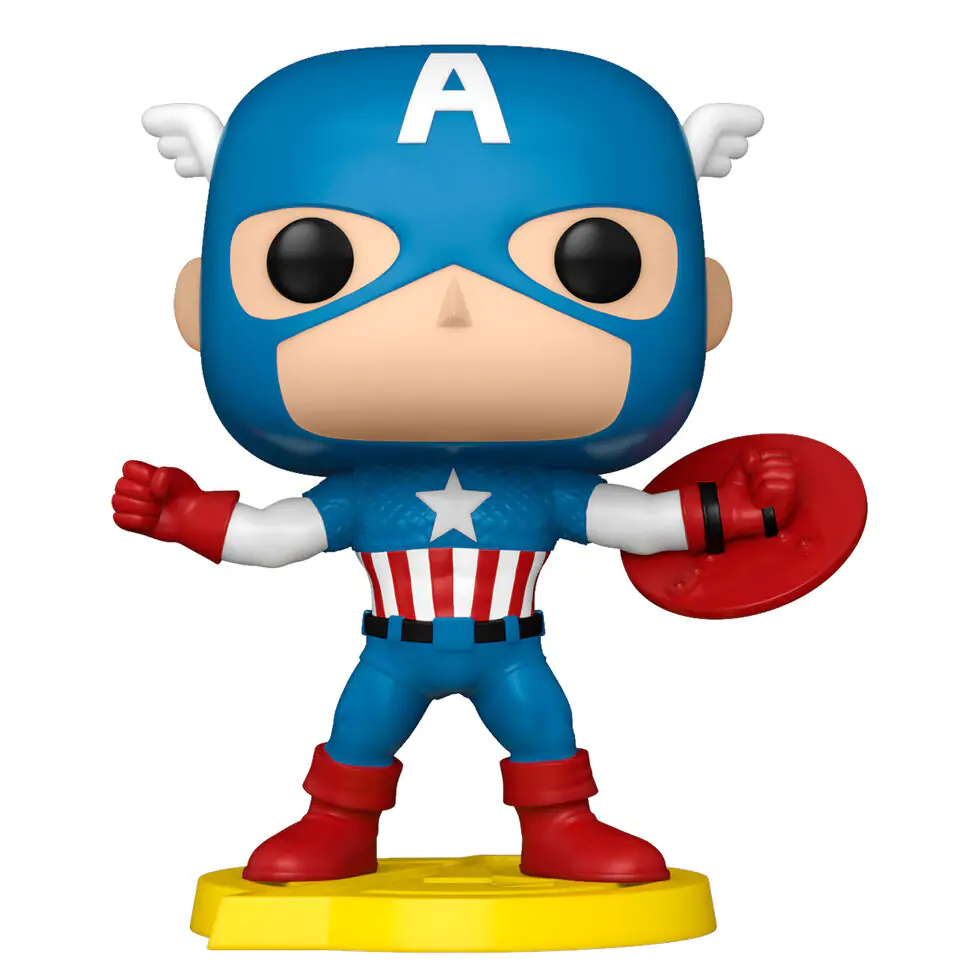 Funko POP figúrka Comic Cover Marvel Avengers Captain America Exclusive produktová fotografia