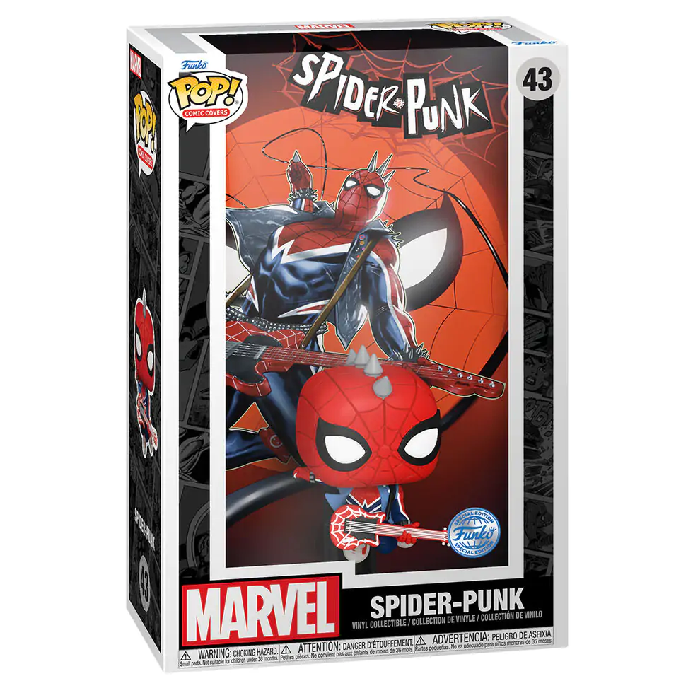Funko POP figúrka Comic Cover Marvel Spider-Punk Exclusive produktová fotografia