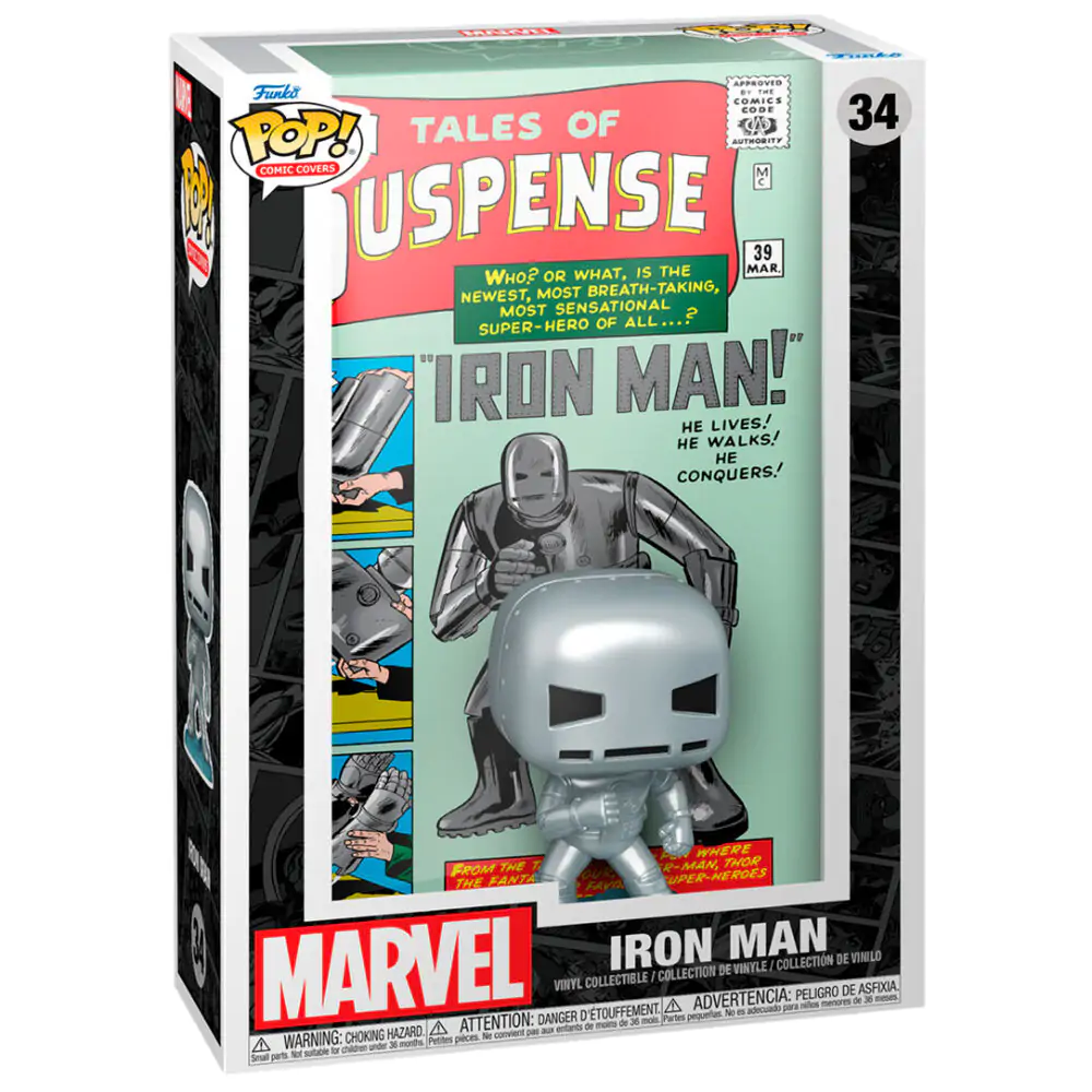 POP figúrka Comic Cover Marvel Tales of Suspense Iron Man termékfotó