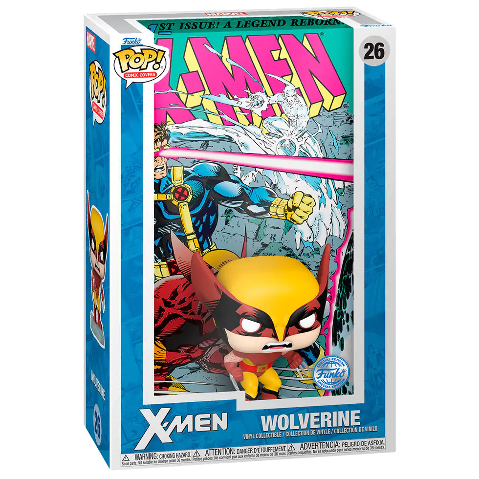 Funko POP figúrka Comic Cover Marvel X-Men Wolverine Exclusive produktová fotografia