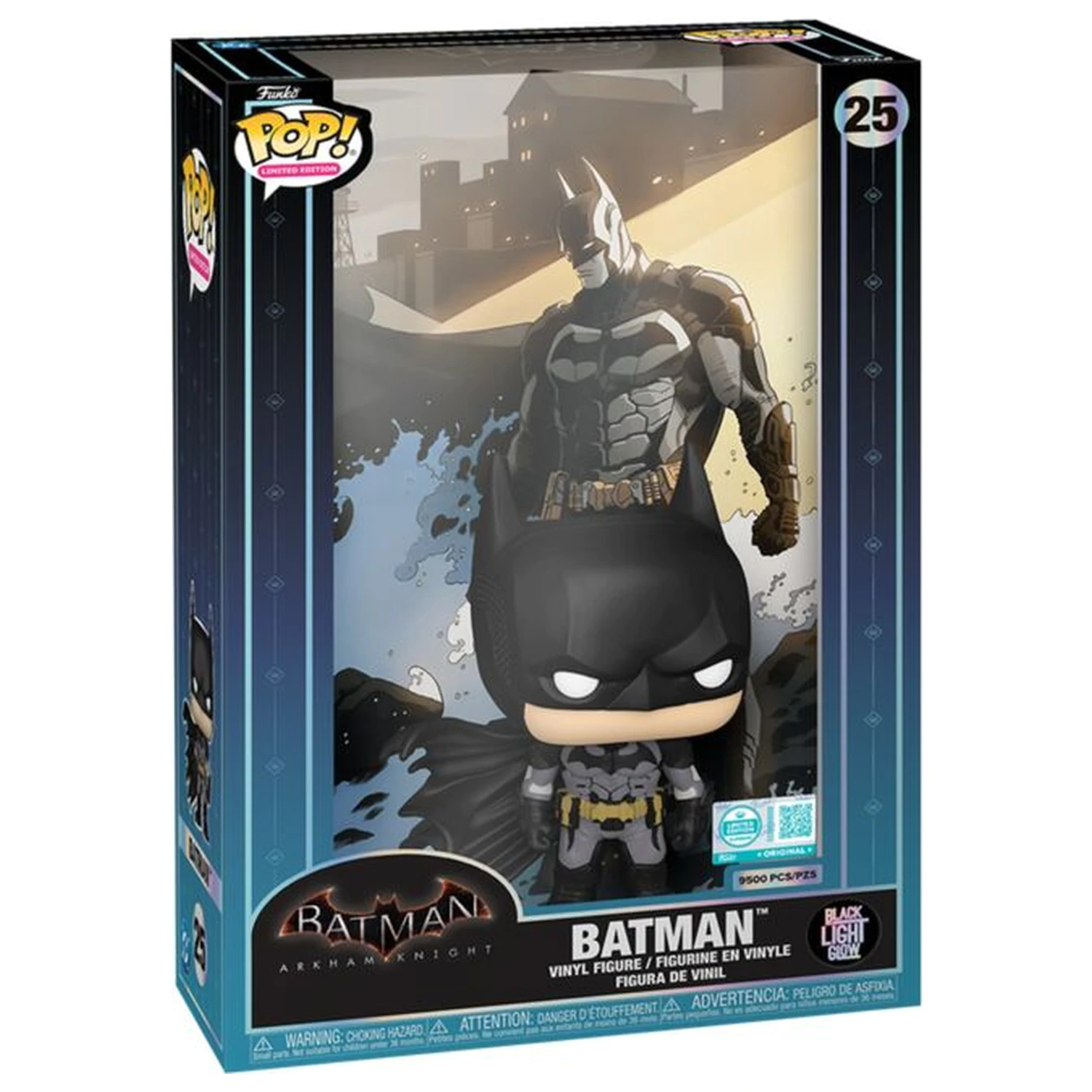 Funko POP figúrka Comic Covers Batman Arkham Blacklight produktová fotografia
