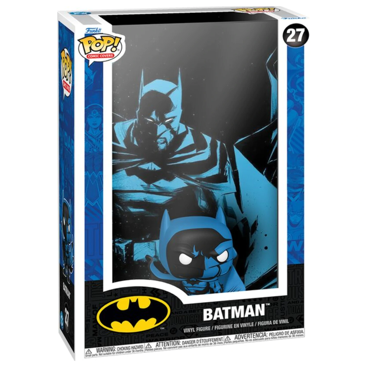 Funko POP figúrka Comic Covers Batman Black & Blue produktová fotografia