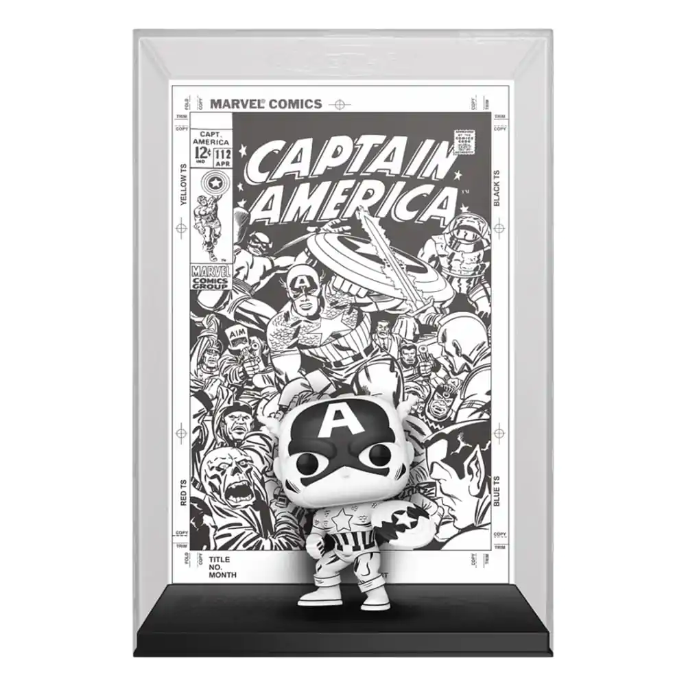 Funko POP figúrka Comic Covers Marvel Captain America produktová fotografia