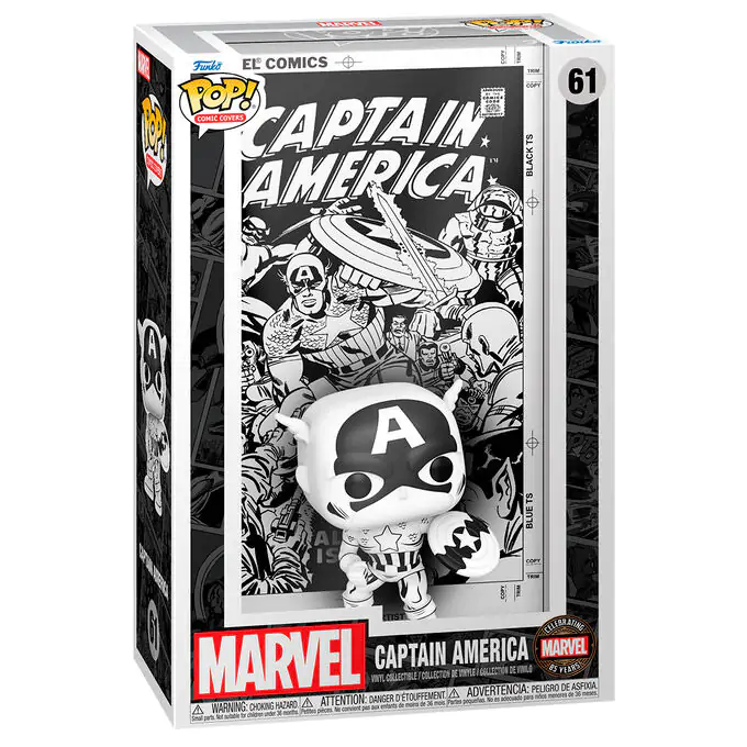 Funko POP figúrka Comic Covers Marvel Captain America termékfotó