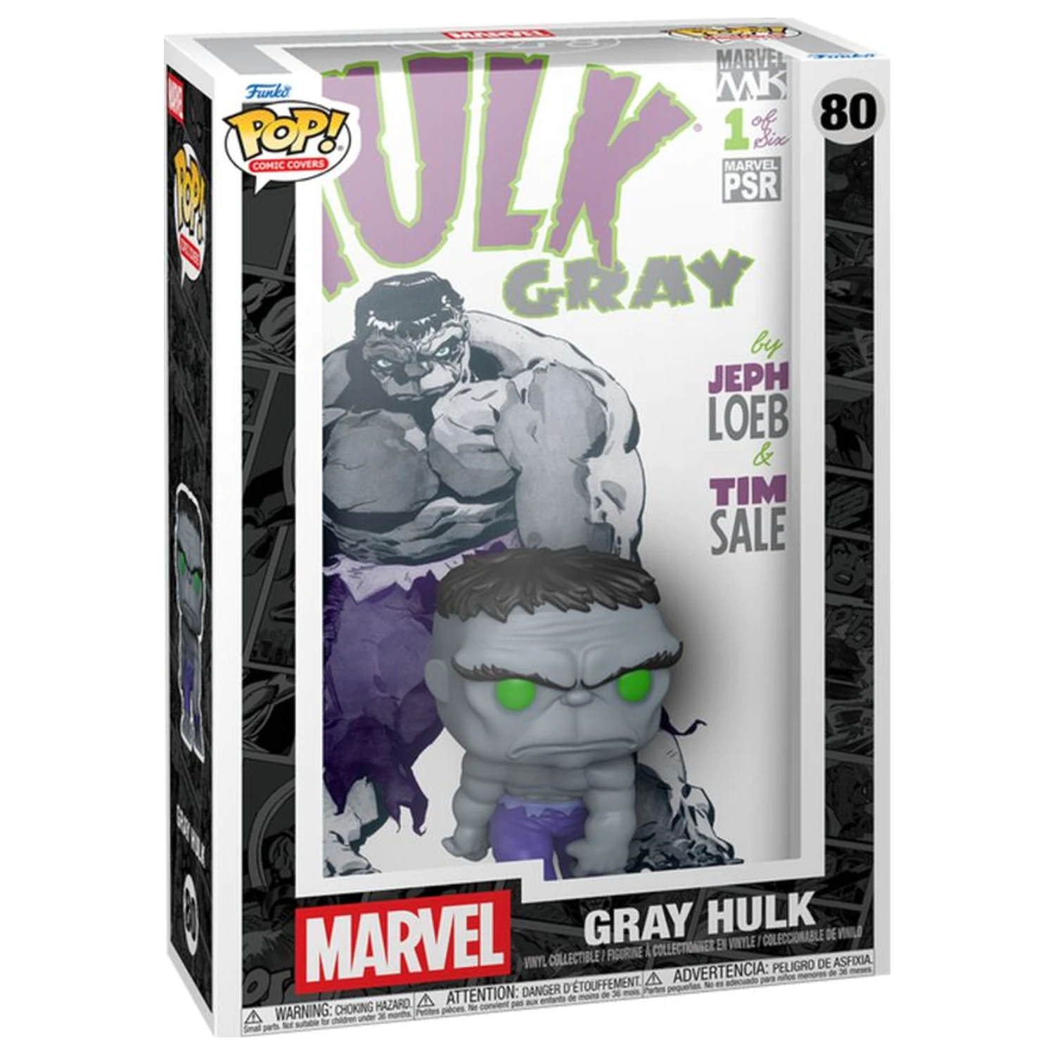 Funko POP figúrka Comic Covers Gray Hulk produktová fotografia