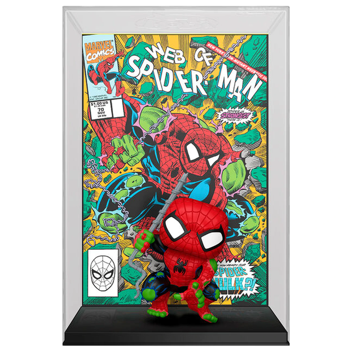 Funko POP figúrka Comic Covers Marvel Web of Spider-Man Spider-Hulk produktová fotografia