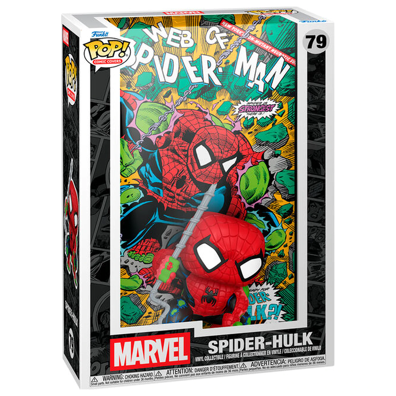 Funko POP figúrka Comic Covers Marvel Web of Spider-Man Spider-Hulk produktová fotografia