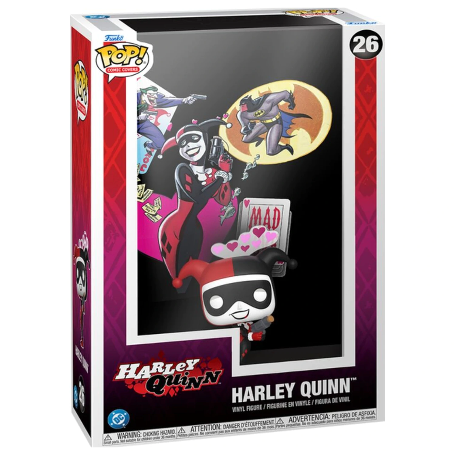 Funko POP figúrka Comic DC Comics Covers Harley Quinn - Harley Quinn produktová fotografia