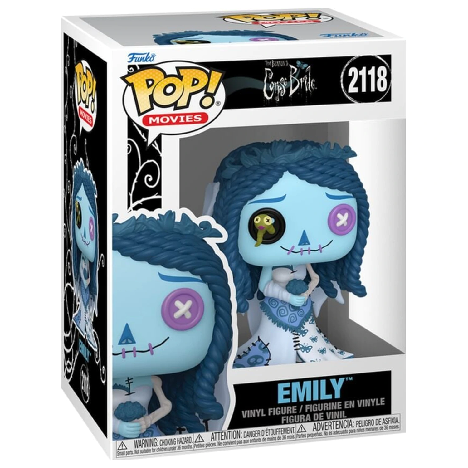 Funko POP figúrka Corpse Bride Emily produktová fotografia