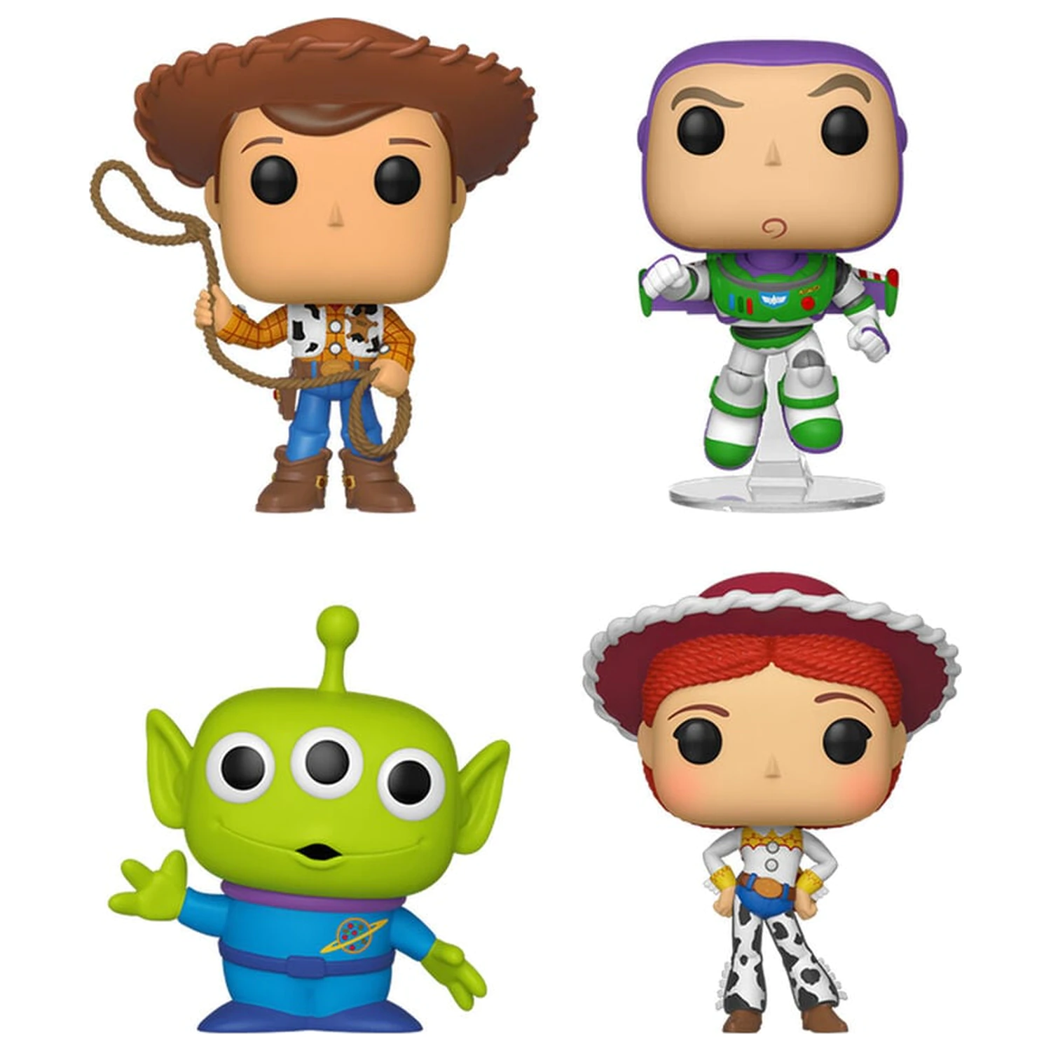 Funko POP balenie 4 figúrok Disney Pixar Toy Story produktová fotografia