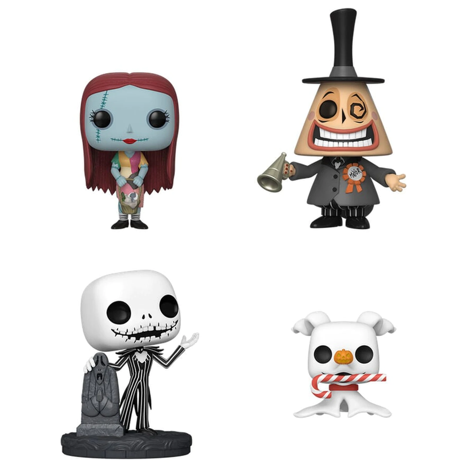 Funko POP balenie 4 figúrok Disney The Nightmare Before Christmas produktová fotografia