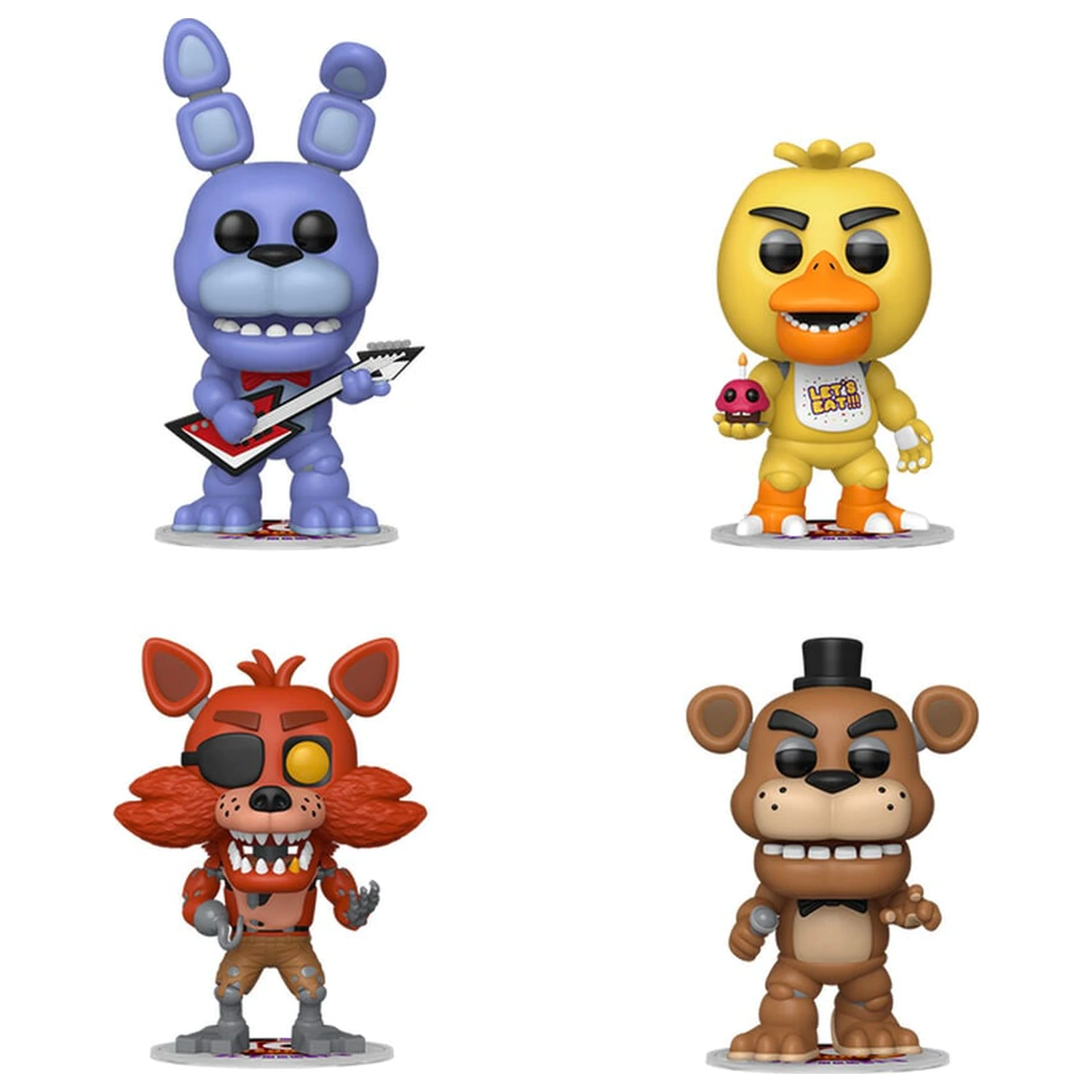 Funko POP balenie 4 figúrok Five Nights at Freddys produktová fotografia