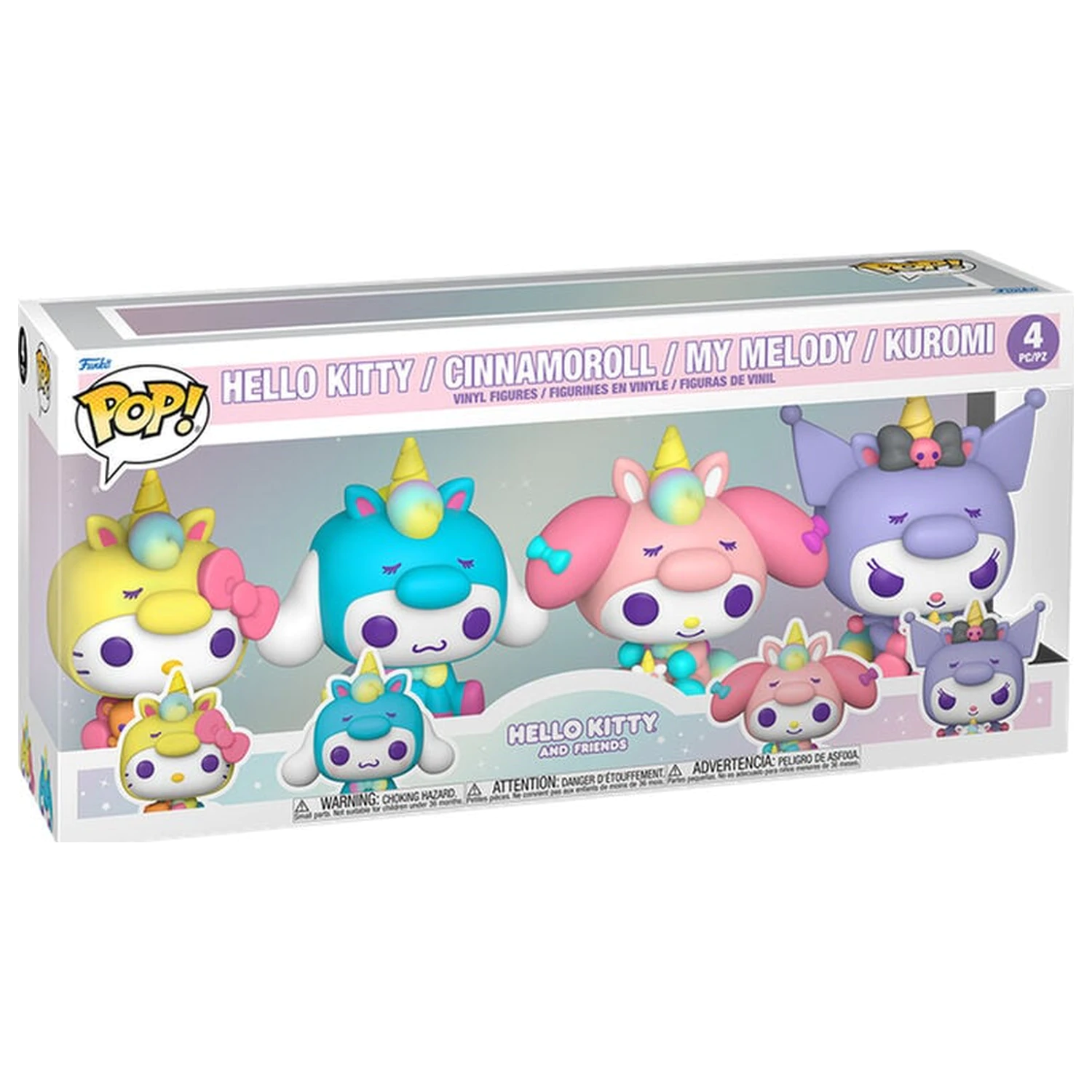 Funko POP balenie 4 figúrok Hello Kitty and Friends produktová fotografia