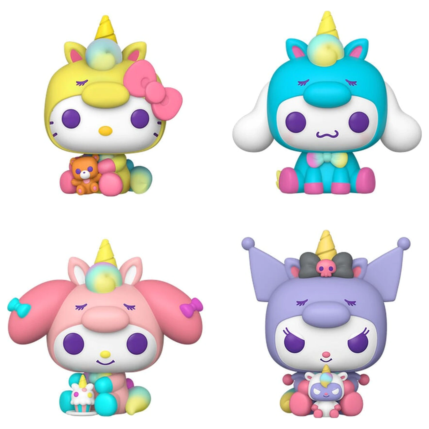 Funko POP balenie 4 figúrok Hello Kitty and Friends produktová fotografia