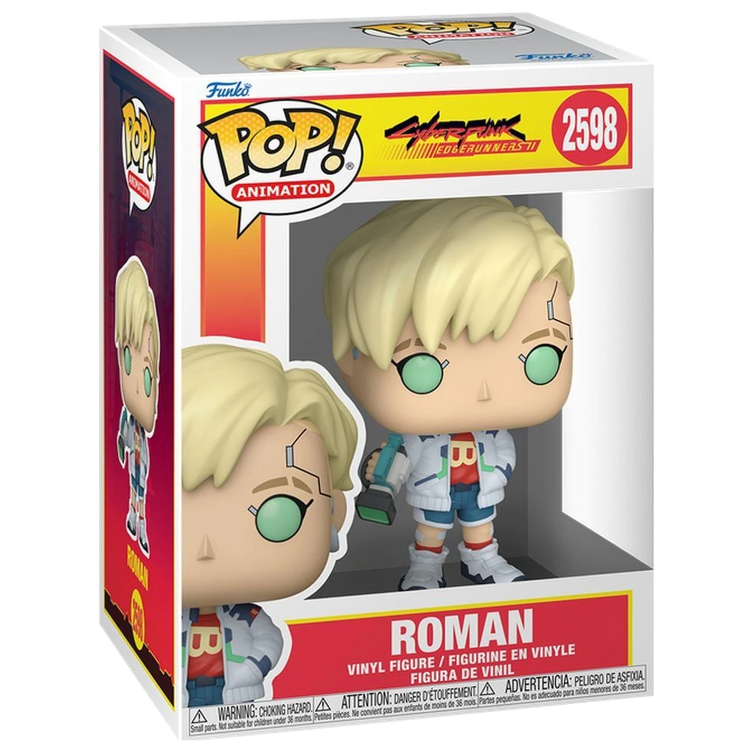 Funko POP figúrka Cyberpunk Roman produktová fotografia