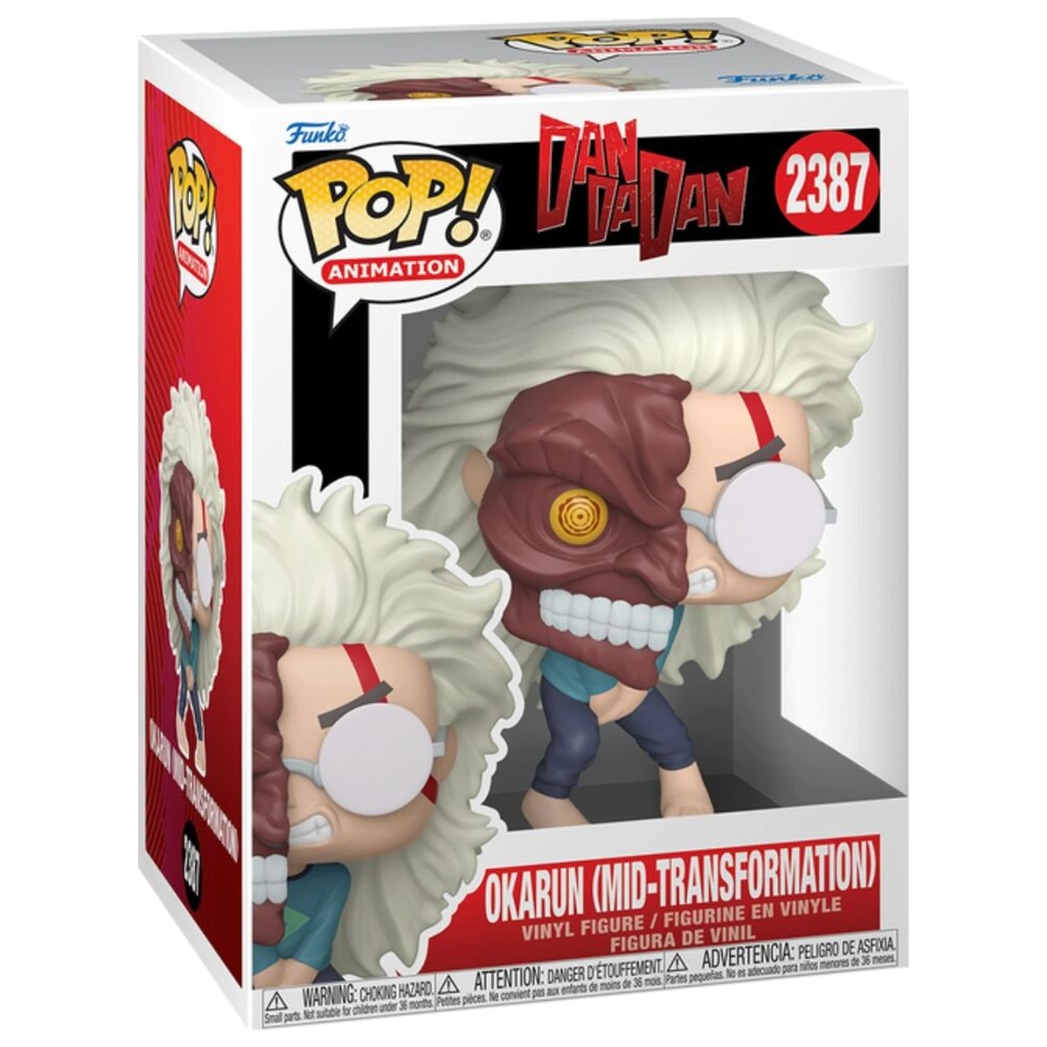 Funko POP figúrka Dandadan Okarun Mid-Transformation produktová fotografia